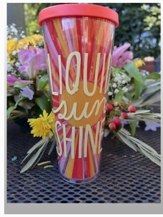 Starbucks Other - Starbucks Liquid Sunshine Tumblr RARE
